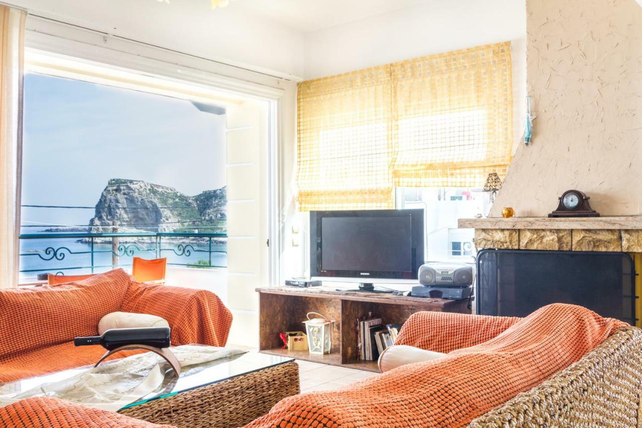 Kaya Sea Apts - Stegna Beach Archangelos  Eksteriør billede